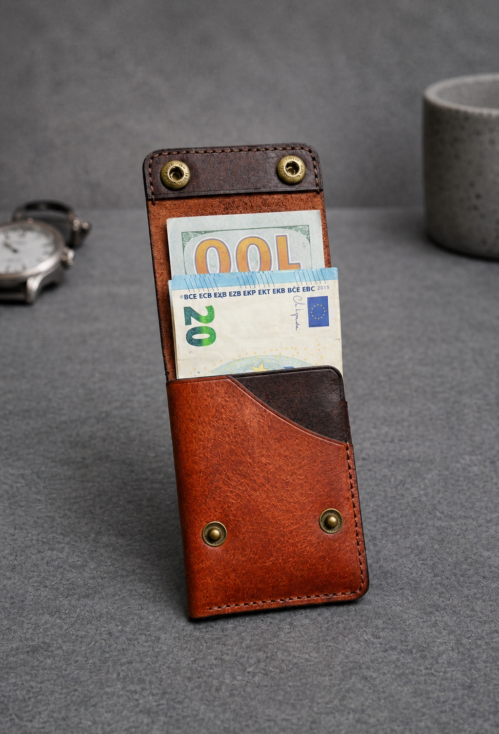 Double Snap Wallet