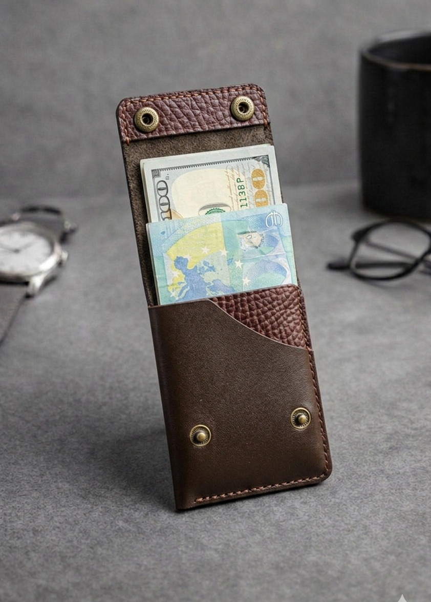 Double snap Wallet